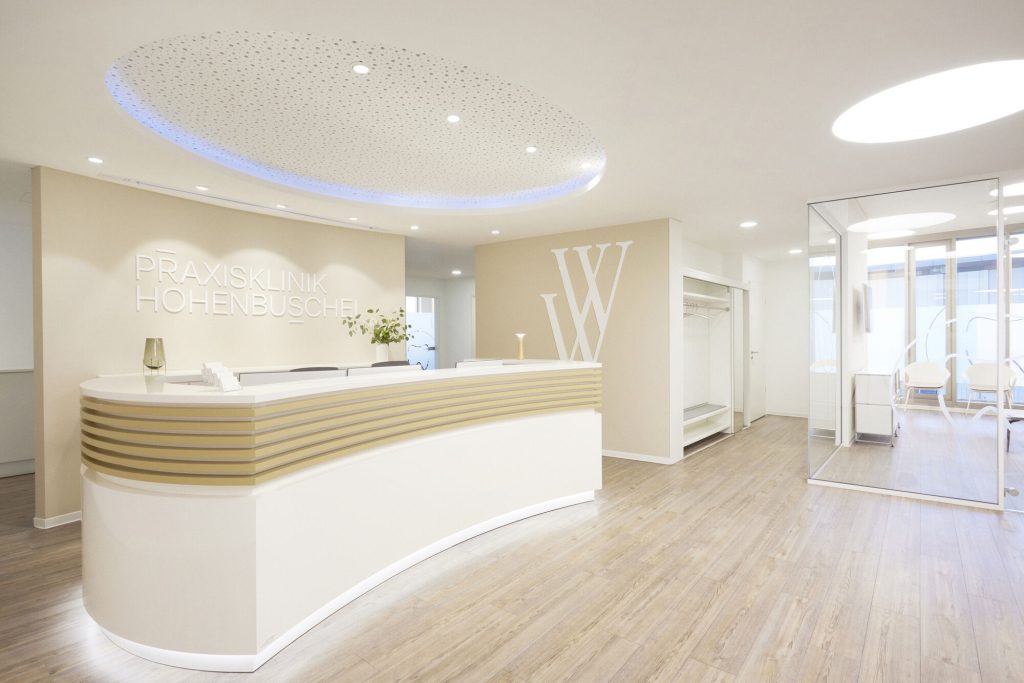 Zahnarzt mit Wohlfühlatmosphäre: Die Räumlichkeiten unserer Praxisklinik bei Dortmund-Husen sind modern und freundlich gestaltet.